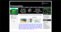 Desktop Screenshot of professorklein.com